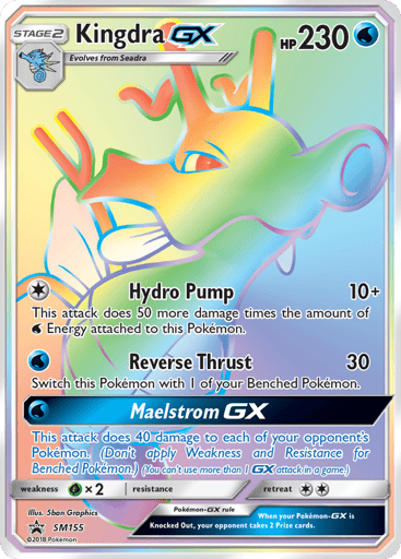 Kingdra-GX - SM Black Star Promos SM155