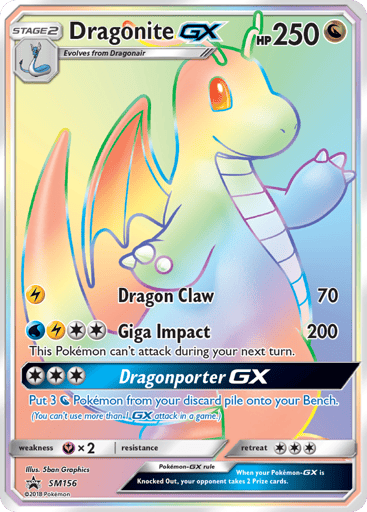 Dragonite-GX - SM Black Star Promos SM156