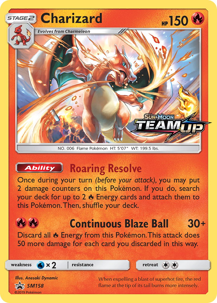 Charizard – SM Black Star Promos SM158 Pokémon card