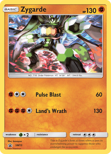 Zygarde - SM Black Star Promos SM15