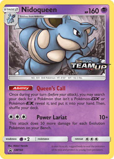 Nidoqueen - SM Black Star Promos SM160