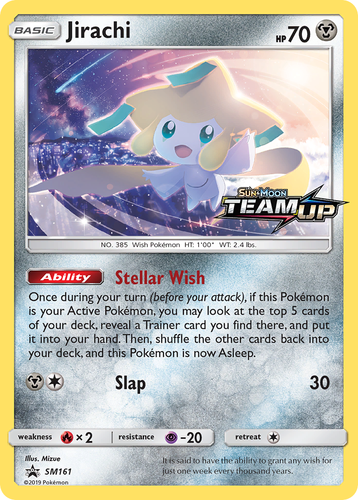 Jirachi – SM Black Star Promos SM161 Pokémon card