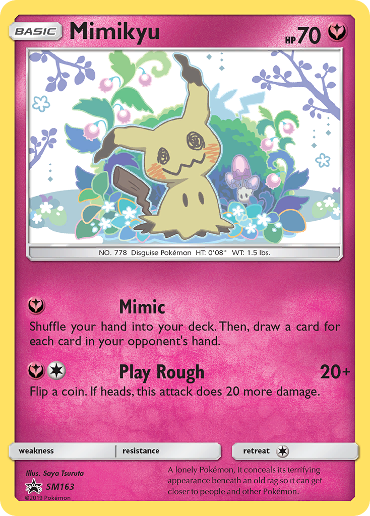 Mimikyu – SM Black Star Promos SM163 Pokémon card