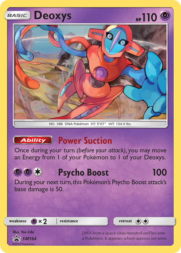 Deoxys – SM Black Star Promos SM164 Pokémon card