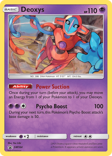 Deoxys - SM Black Star Promos SM164