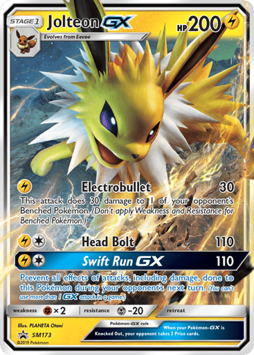 Jolteon-GX - SM Black Star Promos SM173
