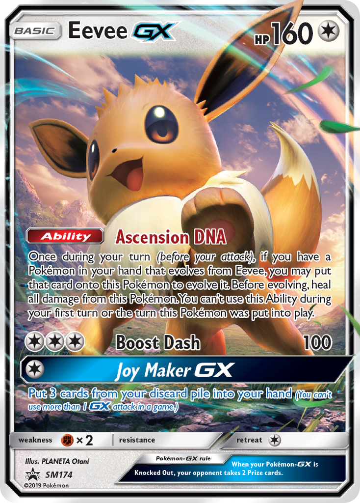 Eevee-GX – SM Black Star Promos SM174 Pokémon card