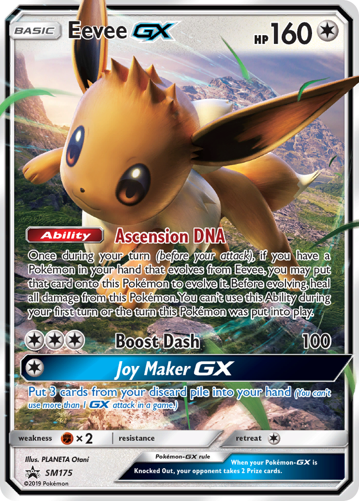 Eevee-GX – SM Black Star Promos SM175 Pokémon card
