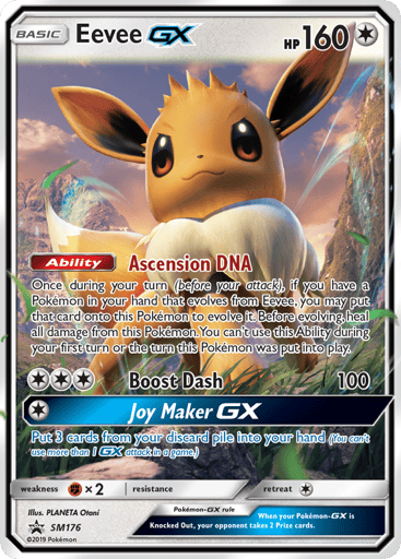 Eevee-GX - SM Black Star Promos SM176