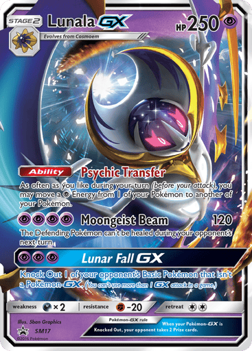 Lunala-GX - SM Black Star Promos SM17