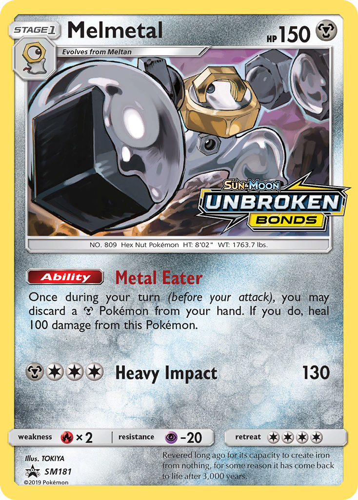 Melmetal – SM Black Star Promos SM181 Pokémon card