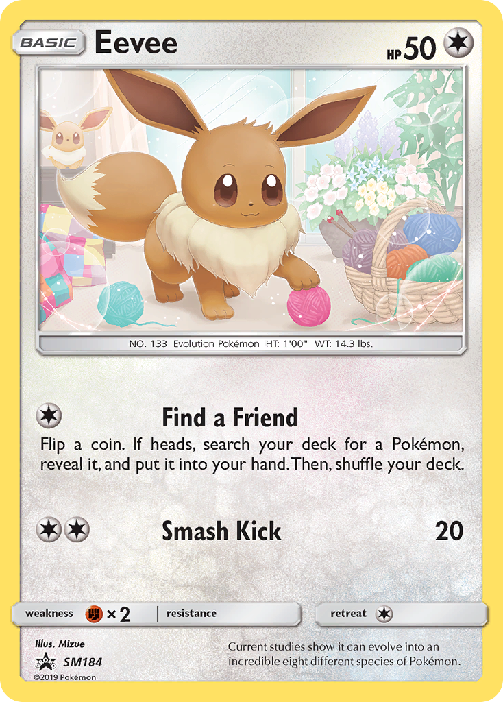 Eevee – SM Black Star Promos SM184 Pokémon card