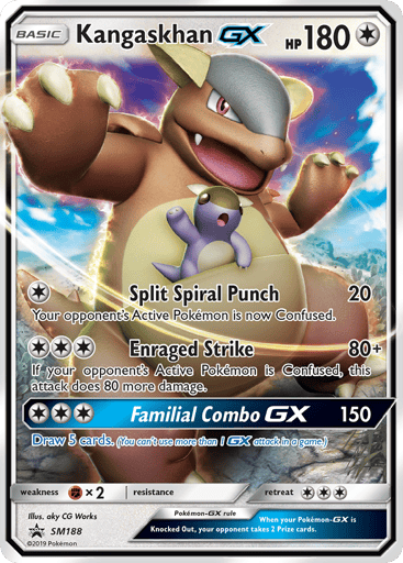 Kangaskhan-GX - SM Black Star Promos SM188