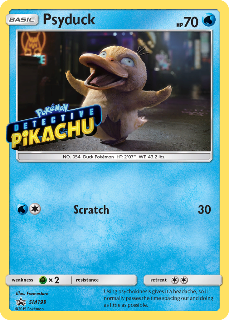Psyduck – SM Black Star Promos SM199 Pokémon card