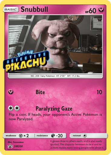 Snubbull - SM Black Star Promos SM200