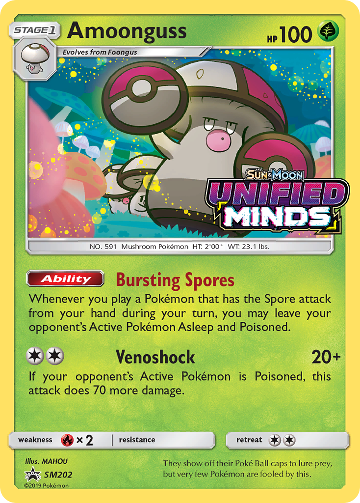 Amoonguss – SM Black Star Promos SM202 Pokémon card