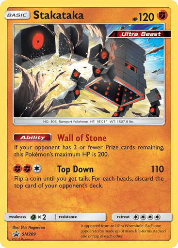 Stakataka - SM Black Star Promos SM209