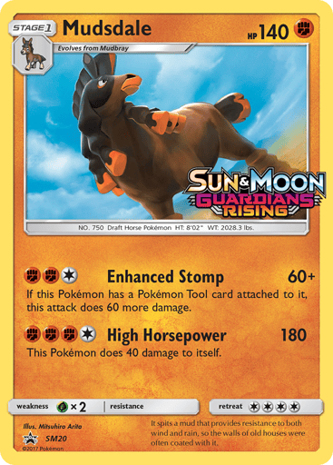 Mudsdale - SM Black Star Promos SM20