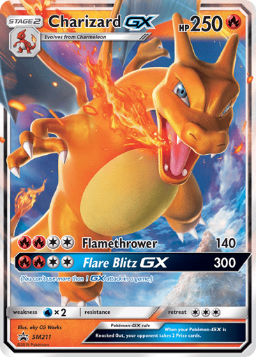 Charizard-GX - SM Black Star Promos SM211