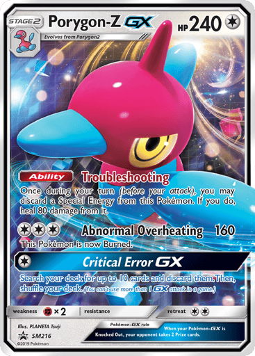 Porygon-Z-GX - SM Black Star Promos SM216