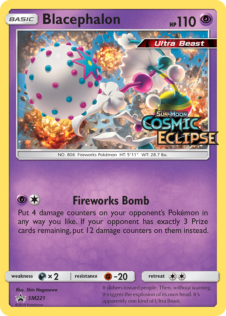 Blacephalon – SM Black Star Promos SM221 Pokémon card