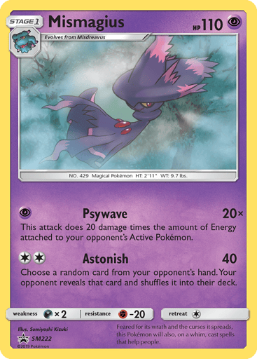 Mismagius - SM Black Star Promos SM222