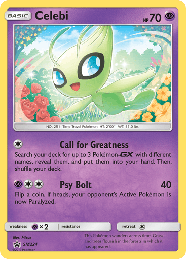 Celebi - SM Black Star Promos SM224