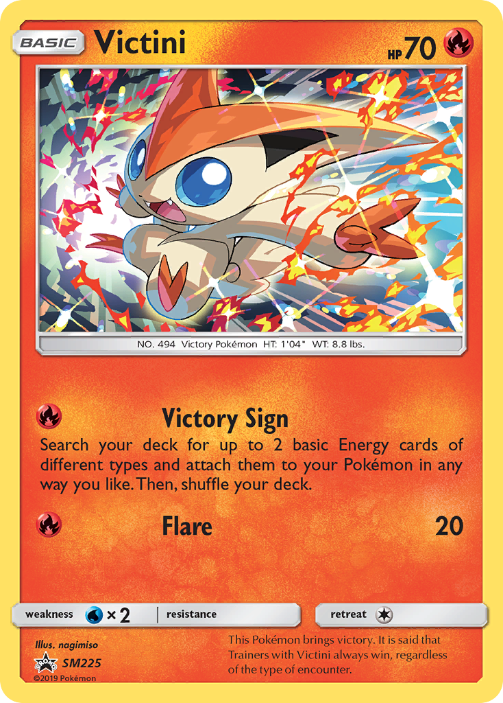Victini – SM Black Star Promos SM225 Pokémon card