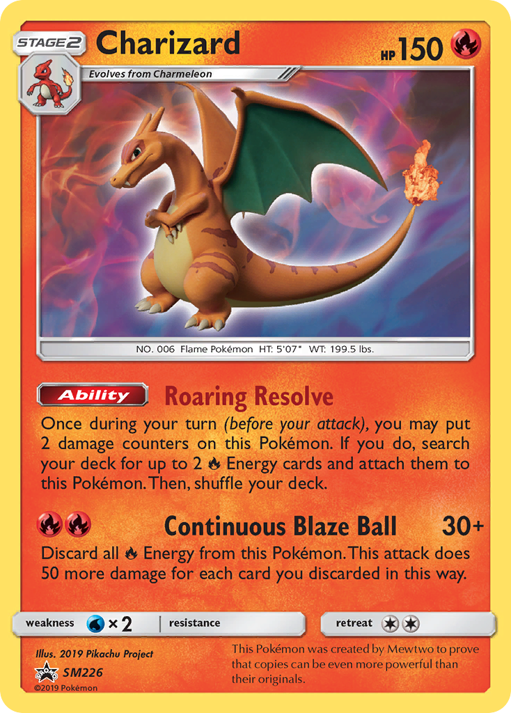 Charizard – SM Black Star Promos SM226 Pokémon card