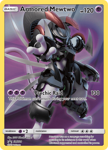 Armored Mewtwo - SM Black Star Promos SM228