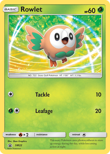 Rowlet - SM Black Star Promos SM22