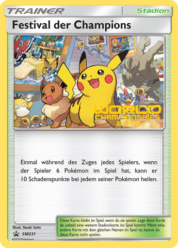 Champions Festival - SM Black Star Promos SM231