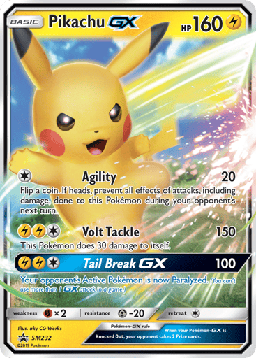 Pikachu-GX - SM Black Star Promos SM232