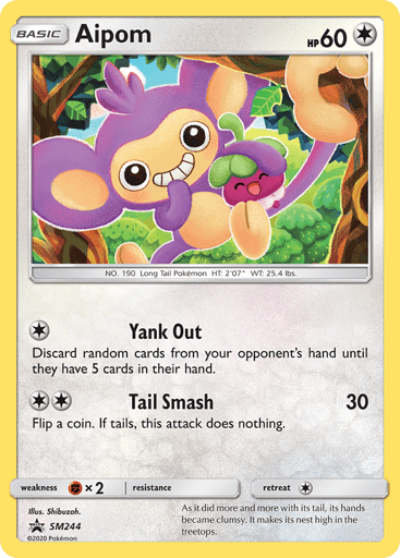 Aipom - SM Black Star Promos SM244