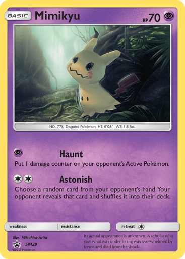 Mimikyu - SM Black Star Promos SM29