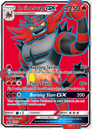 Incineroar-GX - SM Black Star Promos SM38
