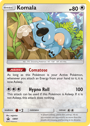Komala - SM Black Star Promos SM41