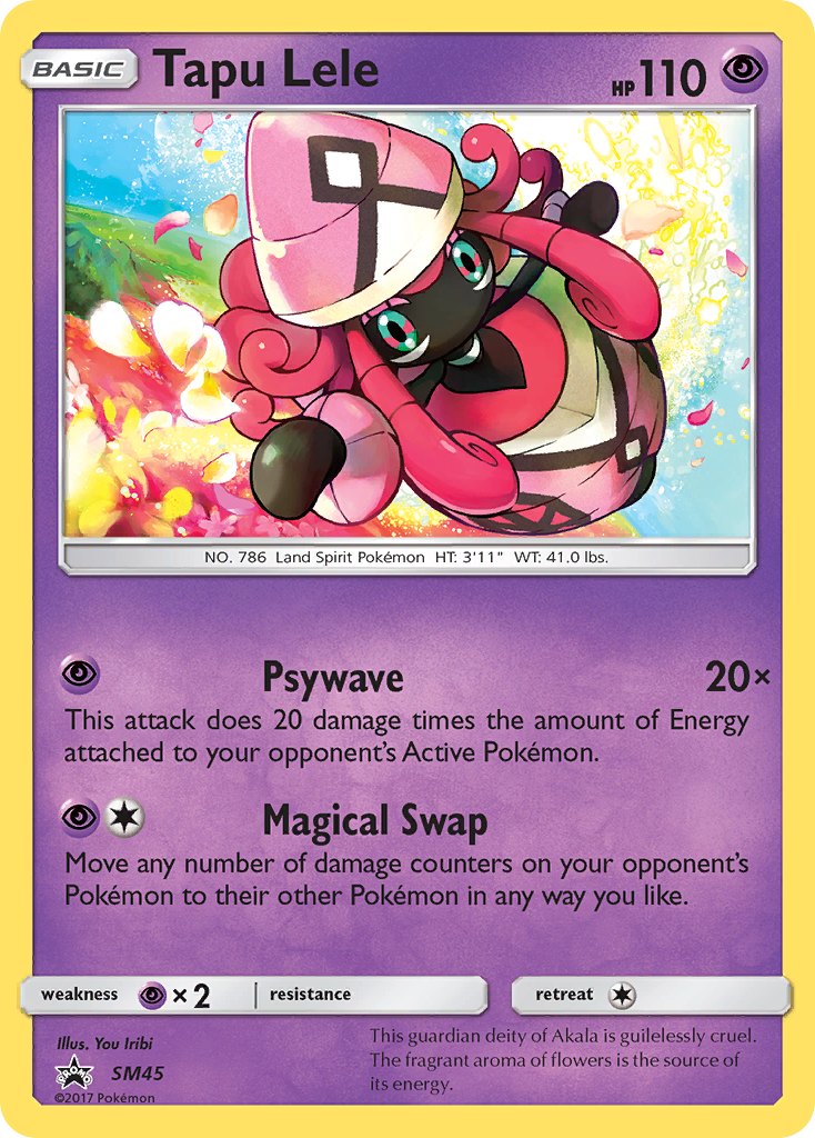 Tapu Lele – SM Black Star Promos SM45 Pokémon card