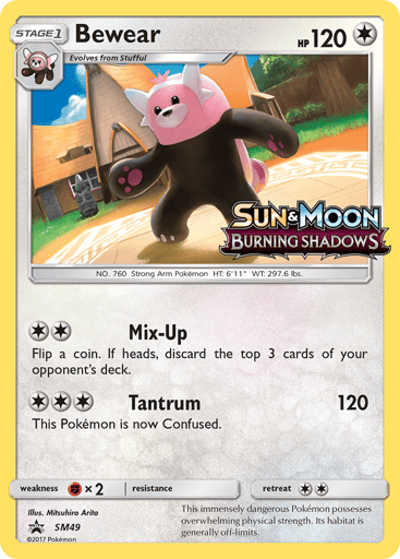 Bewear - SM Black Star Promos SM49