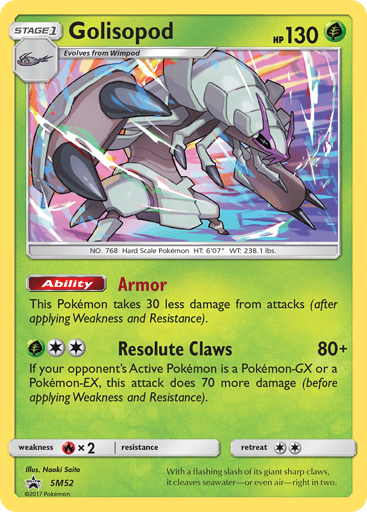 Golisopod - SM Black Star Promos SM52