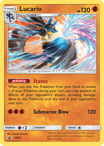 Lucario - SM Black Star Promos SM54