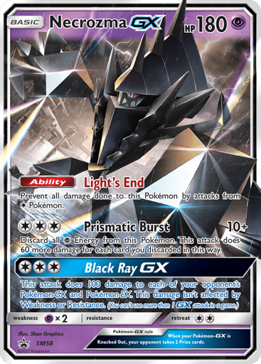 Necrozma-GX - SM Black Star Promos SM58