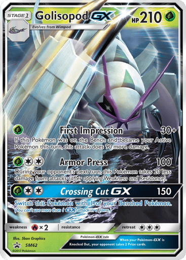 Golisopod-GX - SM Black Star Promos SM62