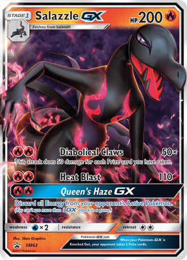 Salazzle-GX - SM Black Star Promos SM63