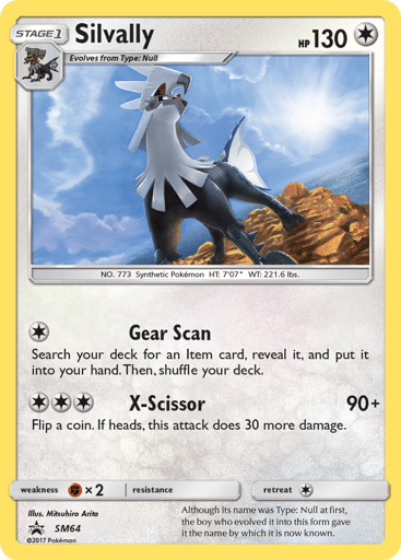 Silvally - SM Black Star Promos SM64