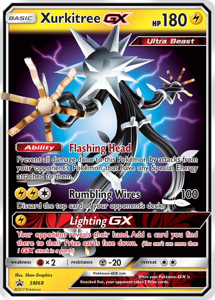 Xurkitree-GX – SM Black Star Promos SM68 Pokémon card