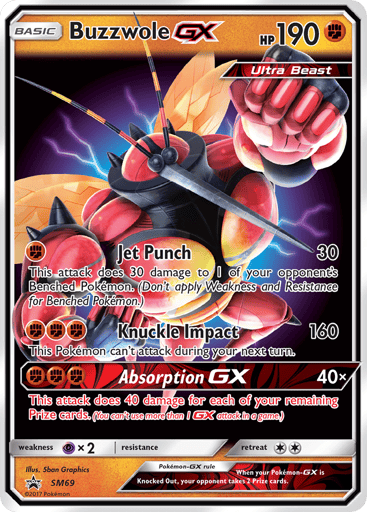 Buzzwole-GX - SM Black Star Promos SM69