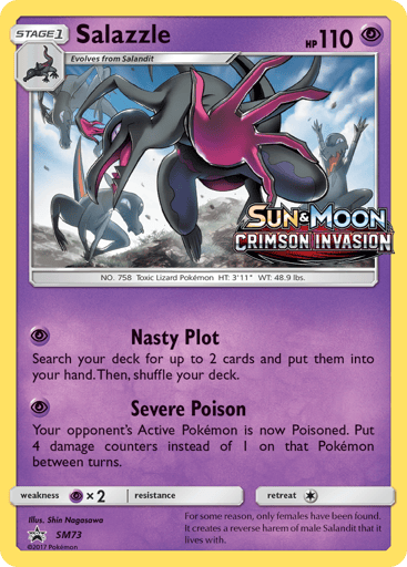 Salazzle - SM Black Star Promos SM73