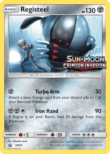 Registeel - SM Black Star Promos SM75