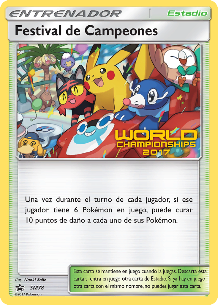 Champions Festival – SM Black Star Promos SM78 Pokémon card